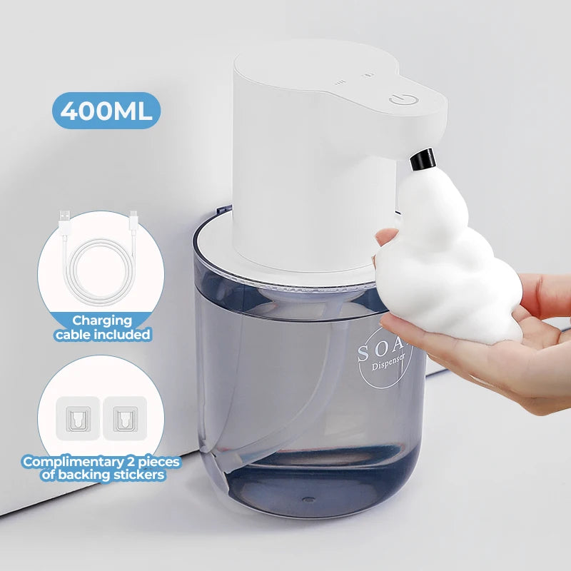 Dispensador Inteligente de Jabón de Pared – Espuma Automática, Sensor Sin Contacto y Depósito de 500 ml